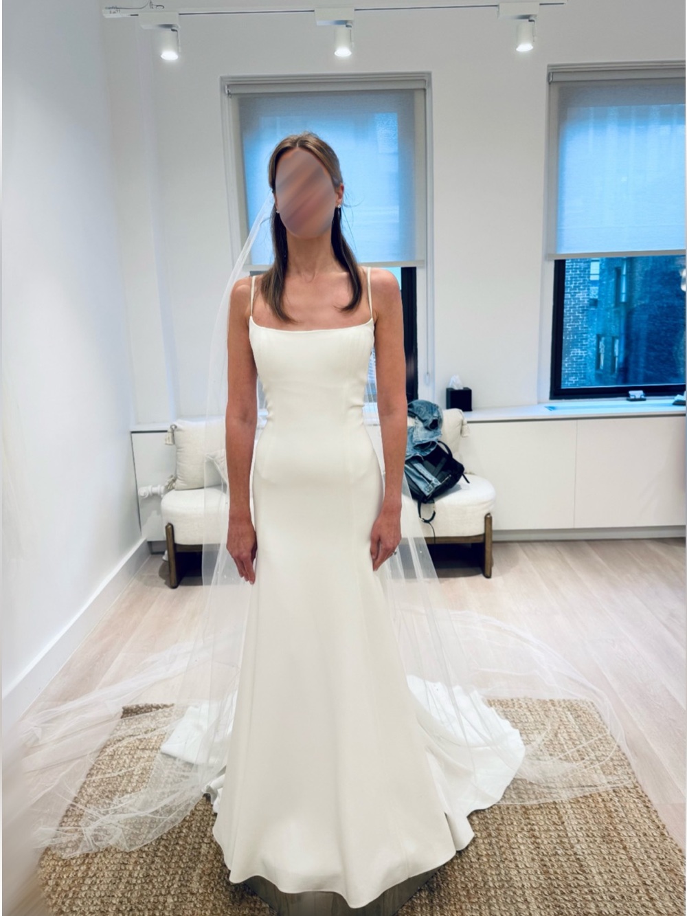 Jenny Yoo Emery Gown + Free Veil - Picture 4 of 5